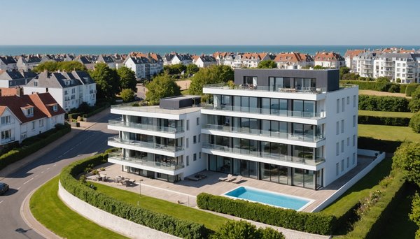 Location houlgate : appartements modernes avec vue sur la mer