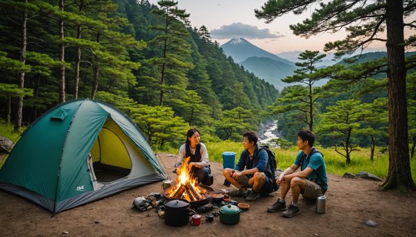 Camping au japon : les indispensables pour un séjour réussi