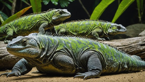 L'iguane et le lamantin : trésors de la faune guadeloupéenne