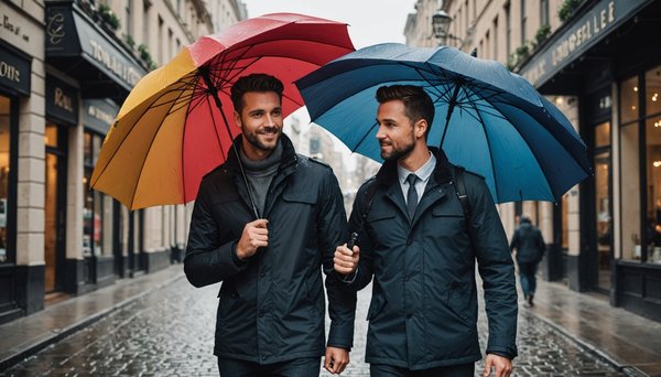 Les meilleurs parapluies pour hommes : guide d'achat selon la météo