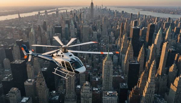 Volez au-dessus de new york : l'expérience en hélicoptère idéale